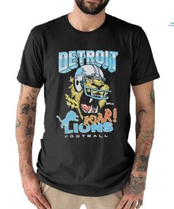 Gear Detroit Lions SMPLFD Black Roar T Shirts