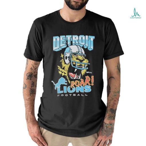 Gear Detroit Lions SMPLFD Black Roar T Shirts