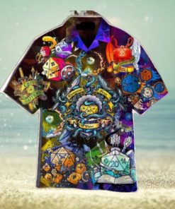 Geometry Cubes DnD Dice World Hawaiian Shirt Aloha For Men And Women