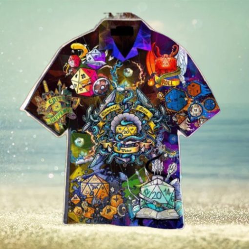 Geometry Cubes DnD Dice World Hawaiian Shirt Aloha For Men And Women