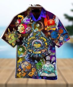 Geometry Cubes DnD Dice World Hawaiian Shirt Aloha For Men And Women