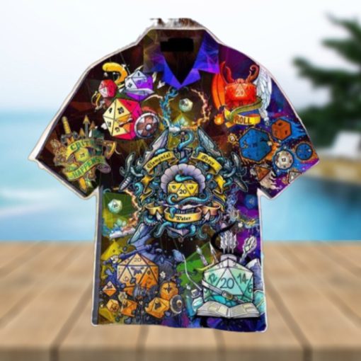 Geometry Cubes DnD Dice World Hawaiian Shirt Aloha For Men And Women