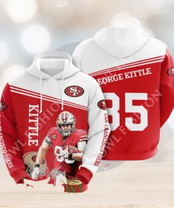 George Kittle San Francisco 49ers 3D Hoodie