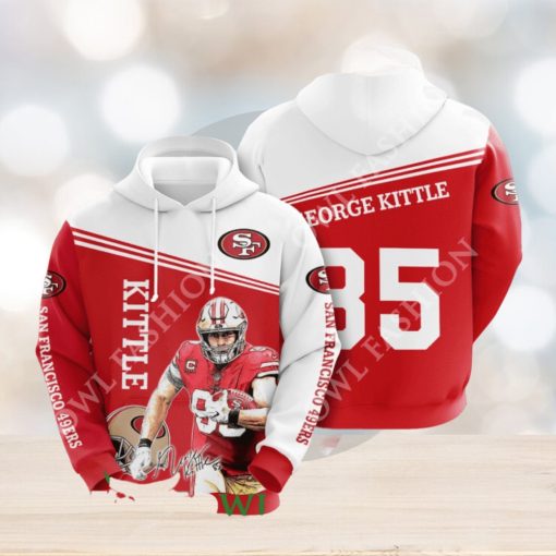George Kittle San Francisco 49ers 3D Hoodie