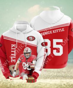 George Kittle San Francisco 49ers 3D Hoodie