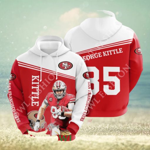 George Kittle San Francisco 49ers 3D Hoodie