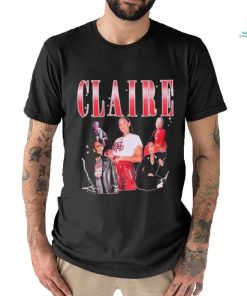 George Kittle Wearing Claire Kittle Shirt