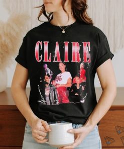 George Kittle Wearing Claire Kittle Shirt