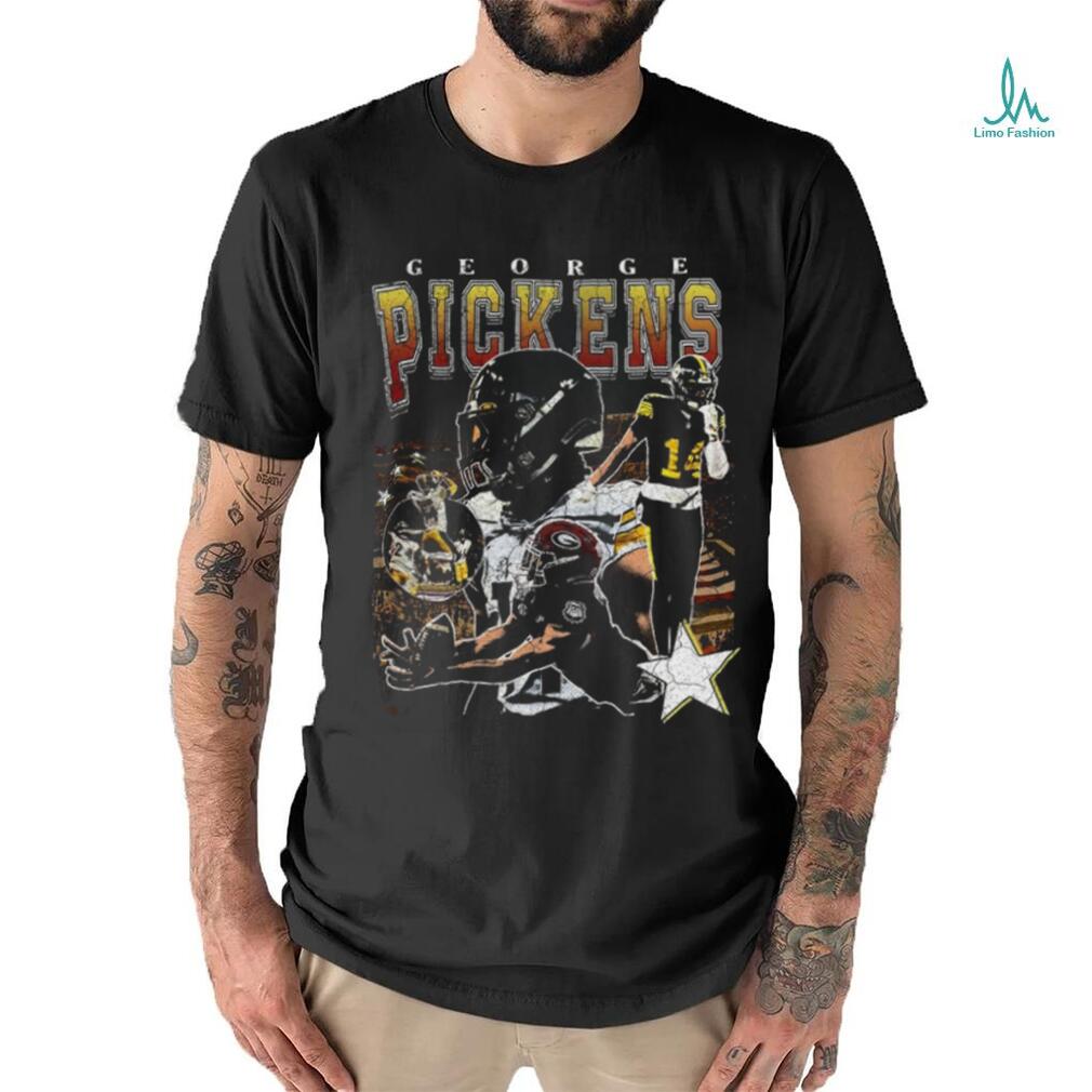 George Pickens Vintage 90s Graphic Style T Shirt George Pickens Vintage 90s Graphic Style T Shirt
