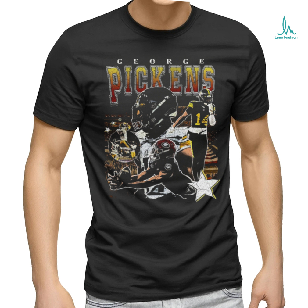 George Pickens Vintage 90s Graphic Style T Shirt George Pickens Vintage 90s Graphic Style T Shirt
