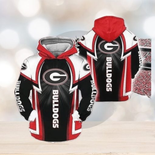 Georgia Bulldogs Football 3D Hoodies for Men for Women