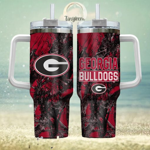 Georgia Bulldogs Realtree Hunting 40oz Tumbler