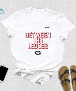 Georgia Bulldogs between the hedges Nike shirt
