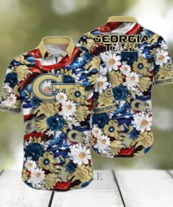 Georgia Tech Yellow Jackets Hawaii Shirt Style Gift Summer Shirts