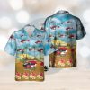 US Navy Lockheed P 2 Neptune Summer Beach Gift 3D Hawaiian Shirt