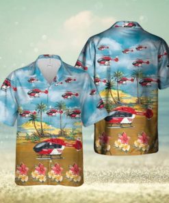 German Air Medical Services Helicopter 3 Hawaiian Shirt