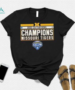 Get it now Missouri Tigers 2023 Cotton Bowl Champions shirt