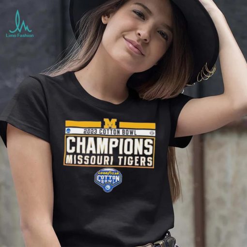 Get it now Missouri Tigers 2023 Cotton Bowl Champions shirt