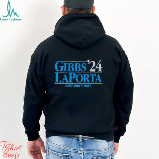 Gibbs LaPorta ’24 Grit don’t quit shirt