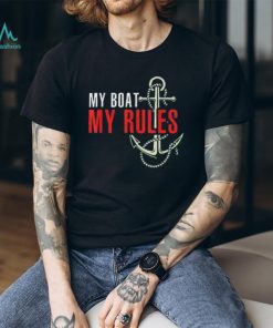 Gift for Boat Captain My Boat My Rules Classic T Shirt