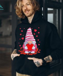 Gnomes Holding Hearts Men Women Couples Valentine’s Day Shirt
