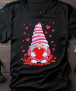Gnomes Holding Hearts Men Women Couples Valentine’s Day Shirt