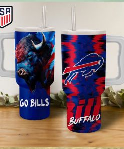Go Billy Buffalo Bills NFL Mascot Tumbler With Handle