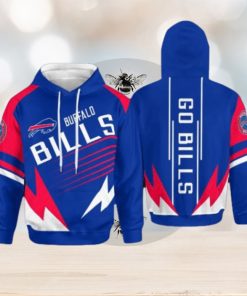 Go Buffalo Bills! Hoodie and Zip Hoodie