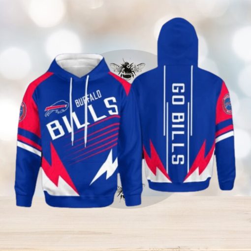 Go Buffalo Bills! Hoodie and Zip Hoodie