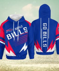 Go Buffalo Bills! Hoodie and Zip Hoodie