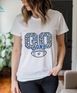Go Detroit Lions Leopard Football Shirt