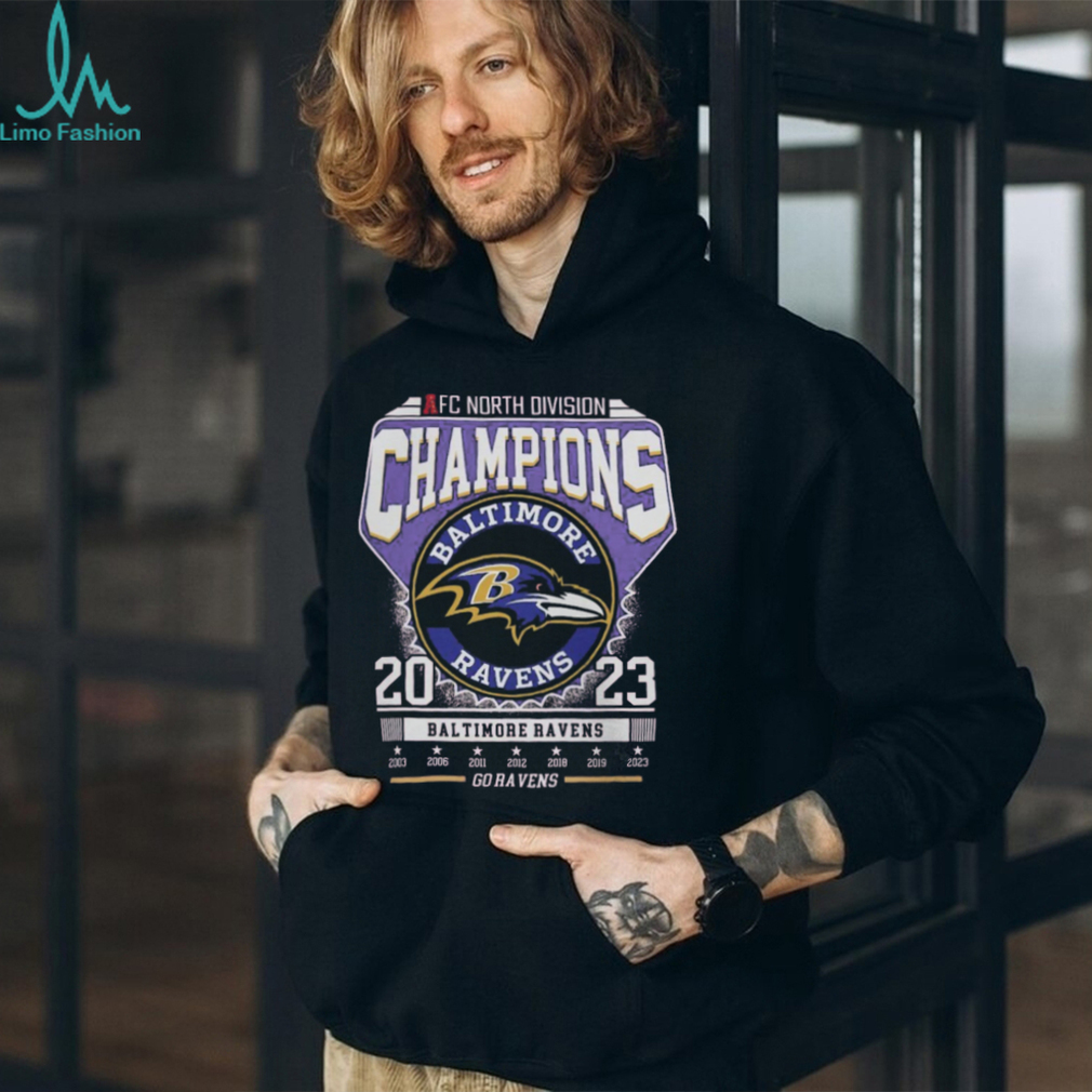 Go Raven 2023 AFC North Division Champions Baltimore Ravens Shirt Go Raven 2023 AFC North Division Champions Baltimore Ravens Shirt