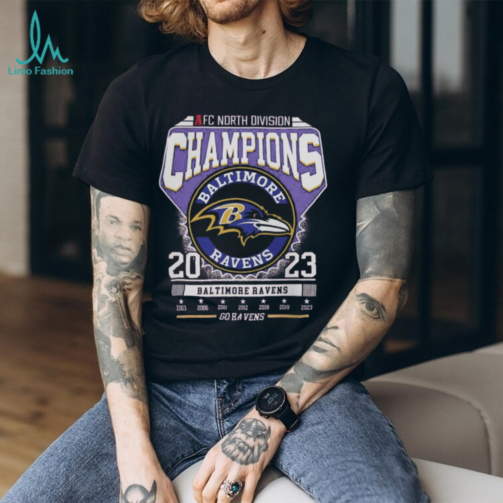 Go Raven 2023 AFC North Division Champions Baltimore Ravens Shirt Go Raven 2023 AFC North Division Champions Baltimore Ravens Shirt