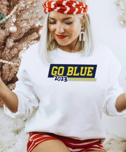 Go blue 2023 national champions Michigan Wolverines shirt