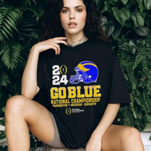 Go blue michigan 2024 national championship shirt