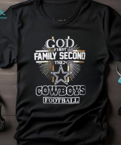 God First Family Second Then Football Graphic Tee