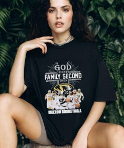 God First Family Second Then Teamsport Mizzou Basketball T shirt For Fans