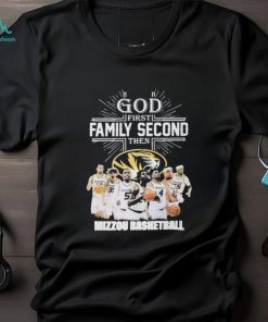 God First Family Second Then Teamsport Mizzou Basketball T shirt For Fans