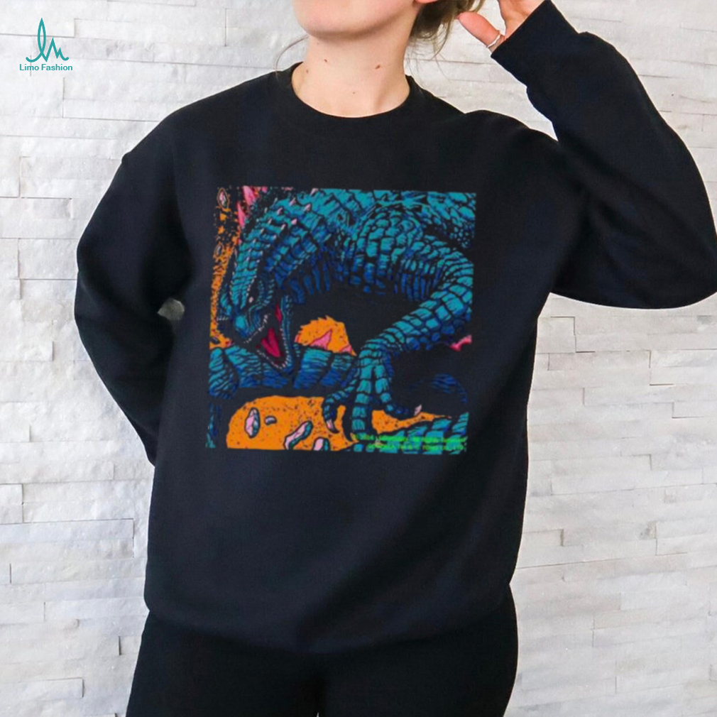 Godzilla Returns To The Stage At Metalcopoils 2024 Legendary T Shirt