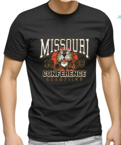 Gold Missouri Tigers 1989 Big 8 Basketball Conference Champions T Shirt