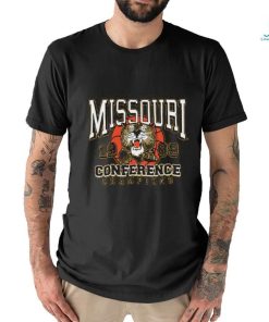 Gold Missouri Tigers 1989 Big 8 Basketball Conference Champions T Shirt