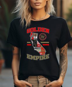 Golden Empire 49ers State Tee shirt