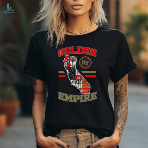 Golden Empire 49ers State Tee shirt
