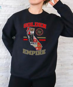Golden Empire 49ers State Tee shirt