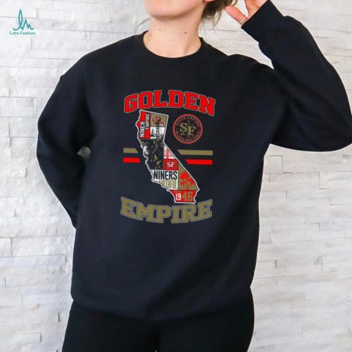 Golden Empire 49ers State Tee shirt