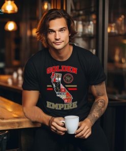 Golden Empire 49ers State Tee shirt