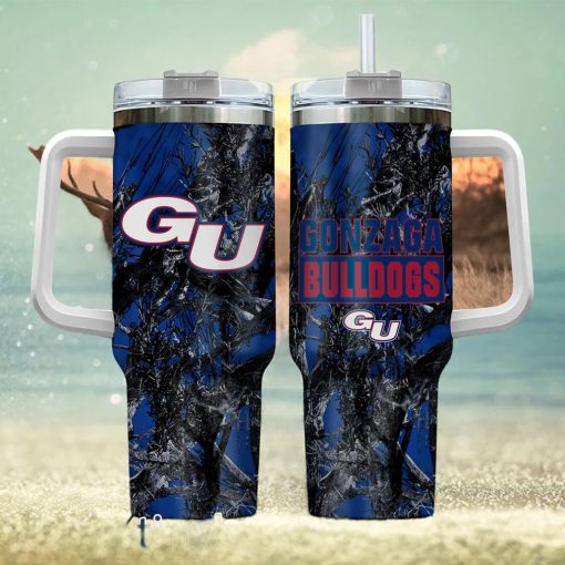 Gonzaga Bulldogs Realtree Hunting 40oz Tumbler