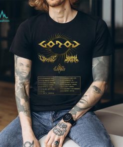 Gorod To Headline Tour 2024 Black T Shirt