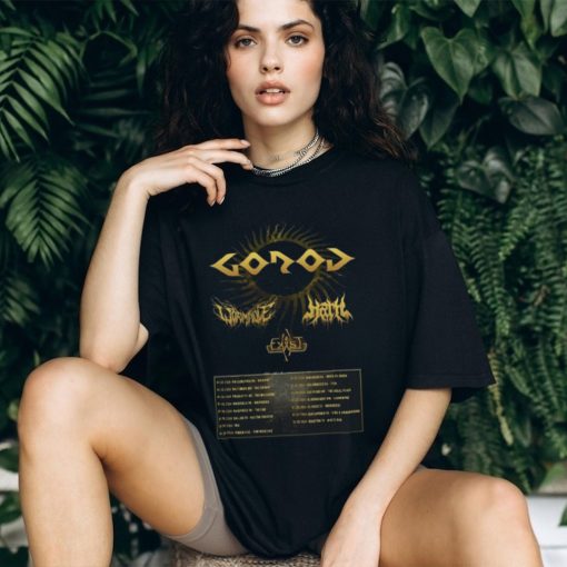 Gorod To Headline Tour 2024 Black T Shirt