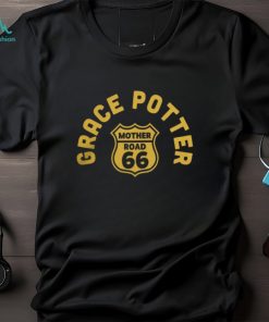 Grace Potter Merch Route 66 Black Logo T Shirt